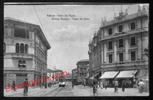 ah4072 - CARTOLINA D'EPOCA - Padova Città - Palazzo Venezze