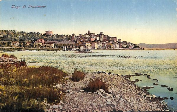ac2875 - CARTOLINA  D'EPOCA - Perugia Provincia - PASSIGNANO