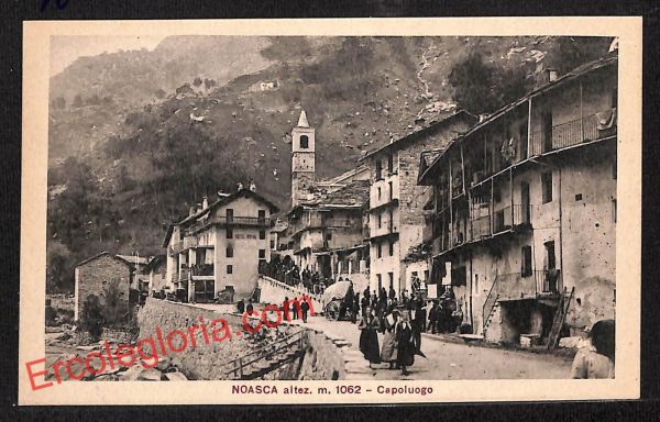 ai9032 - CARTOLINA D'EPOCA - Torino Provincia -  Noasca