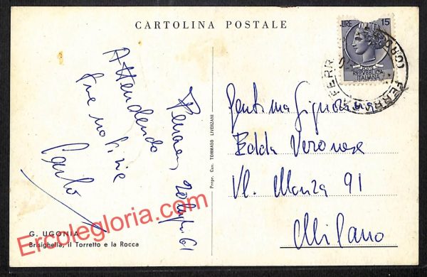 ah9238 - CARTOLINA D'EPOCA - Ravenna Provincia - Brisighella - immagine 2