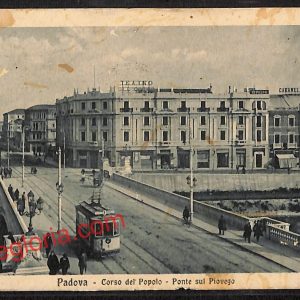 ah4078 - CARTOLINA D'EPOCA - Padova Città - Ponte sul Piovego