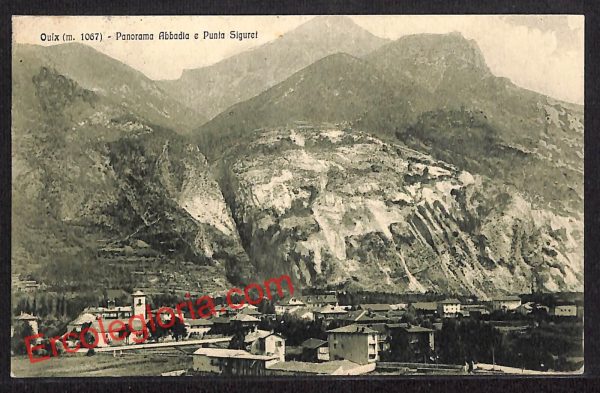 ai9033 - CARTOLINA D'EPOCA - Torino Provincia - Oulx