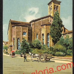 ah4079 - CARTOLINA D'EPOCA - Padova Città - Chiesa degli Eremitani