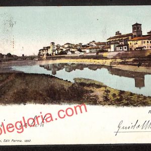 ah5383 - CARTOLINA D'EPOCA - Parma Città - Panorama