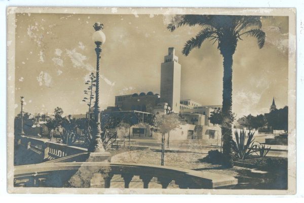 P2544 - ITALIA TRIPOLI 13.11.1948 CARTOLINA IN TARIFFA PER L'ITALIA - immagine 2