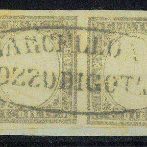 2969 F - SARDEGNA SASS. 14 CC, USATO IN SICILIA