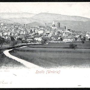 ac2886 - CARTOLINA  D'EPOCA - Perugia Provincia - SPELLO