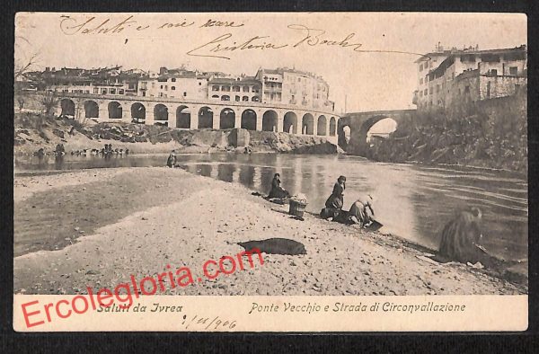 ai8986 - CARTOLINA D'EPOCA - Torino Provincia - Ivrea