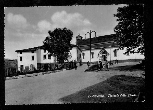 ab4069 -  CARTOLINA  D'EPOCA - Vicenza  Provincia  -  Castelvecchio 1959