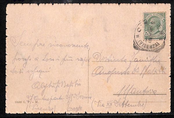 ab4072 -  CARTOLINA  D'EPOCA - Vicenza  Provincia  -  Cismon - immagine 2