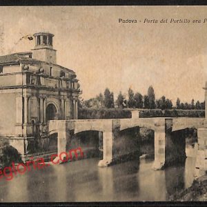 ah4082 - CARTOLINA D'EPOCA - Padova Città - Porta del Portello