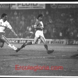 F0025 - FOTOGRAFIA D' EPOCA - CALCIO - Squadra  SSC NAPOLI  8 Aprile 1987