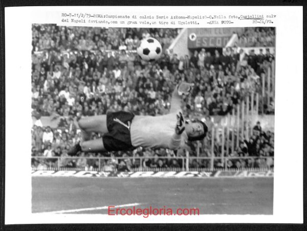 F0030 - FOTOGRAFIA D' EPOCA - CALCIO - Squadra  SSC NAPOLI   7 Febbraio 1979