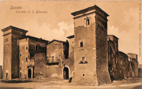ac2904 - CARTOLINA  D'EPOCA - Perugia Provincia - SPOLETO