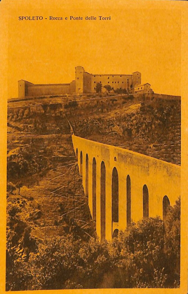 ac2906 - CARTOLINA  D'EPOCA - Perugia Provincia - SPOLETO