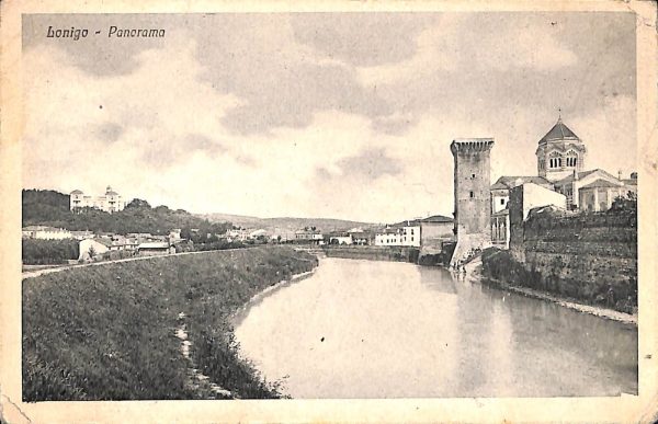 ab4081 -  CARTOLINA  D'EPOCA - Vicenza  Provincia  -  Lonigo
