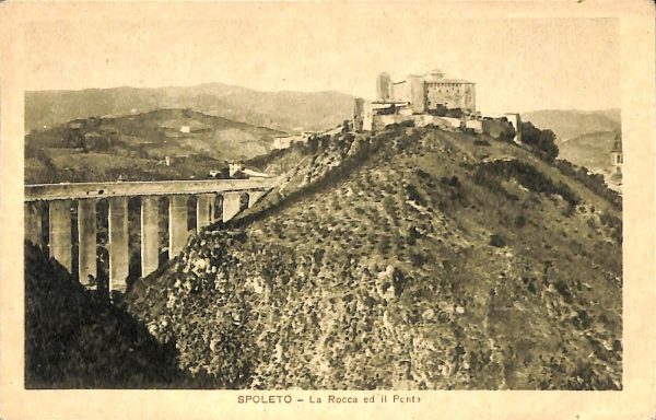 ac2909 - CARTOLINA  D'EPOCA - Perugia Provincia - SPOLETO
