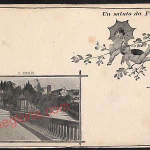 ae7154 - CARTOLINA D'EPOCA - Firenze Città - S. Miniato