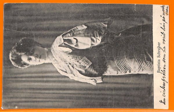 AA8319- VINTAGE POSTCARD - CINEMA ACTRESS : BAPTISTA SCHREIBER