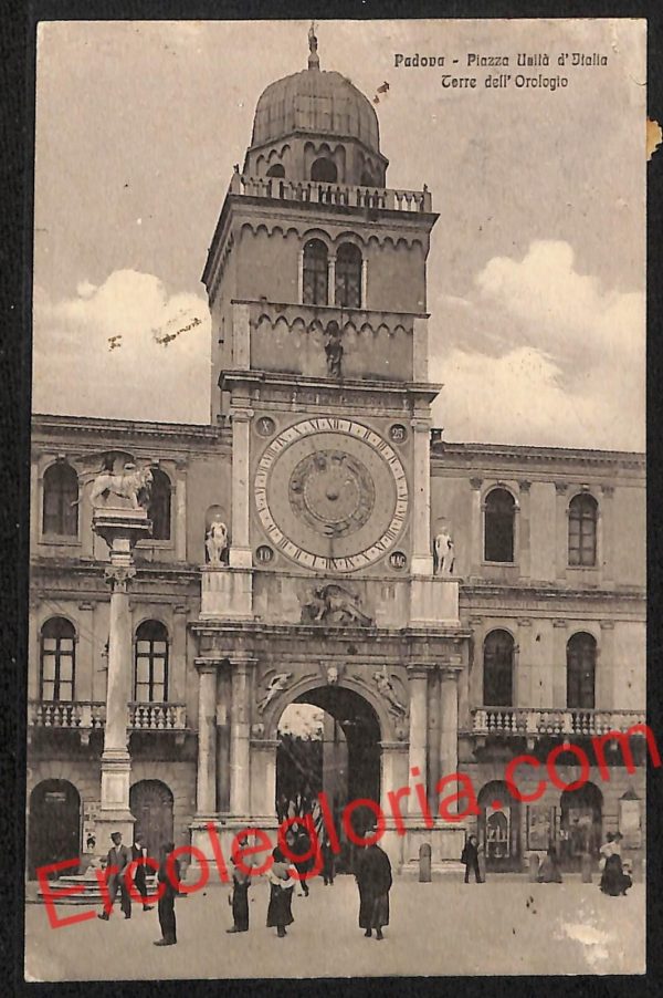 ah4090 - CARTOLINA D'EPOCA - Padova Città - Torre dell' Orologio