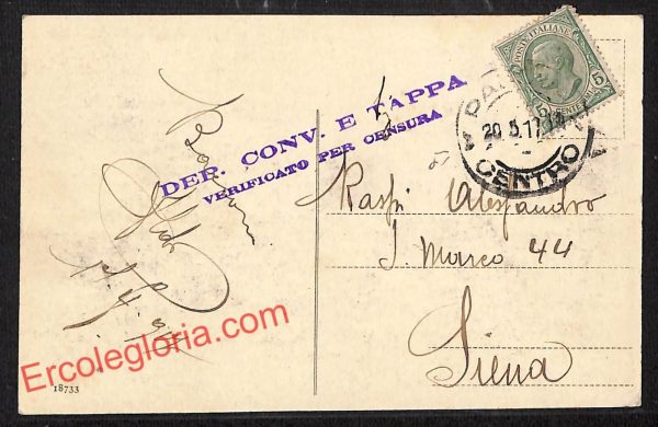 ah4090 - CARTOLINA D'EPOCA - Padova Città - Torre dell' Orologio - immagine 2