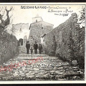 ae5410 - CARTOLINA D'EPOCA - Cosenza Città - Antico Convento di S. Francesco