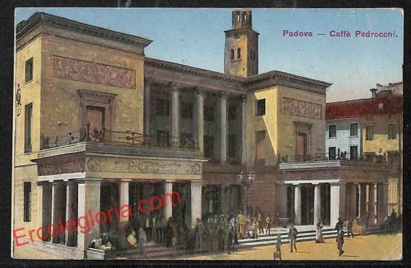 ah4092 - CARTOLINA D'EPOCA - Padova Città - Caffè Pedrocchi