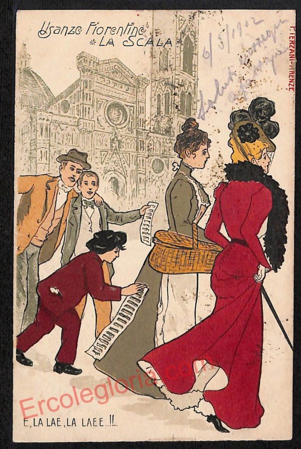 ae7156 - CARTOLINA D'EPOCA - Firenze Città
