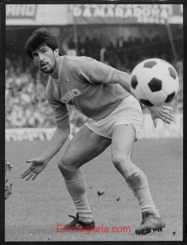 F0045 - FOTOGRAFIA CALCIATORE - Squadra SSC NAPOLI - SALVATORE BAGNI