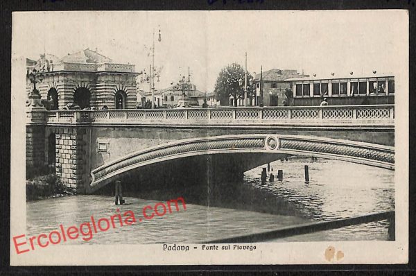 ah4098 - CARTOLINA D'EPOCA - Padova Città - Ponte sul Piovego