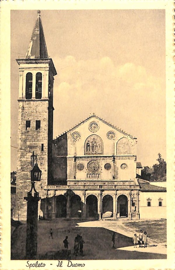 ac2922 - CARTOLINA  D'EPOCA - Perugia Provincia - SPOLETO