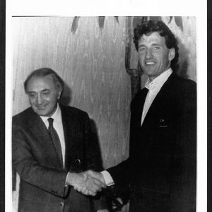 F0046 FOTOGRAFIA CALCIATORE - Squadra SSC NAPOLI- GIOVANNI GALLI  30 Luglio 1990