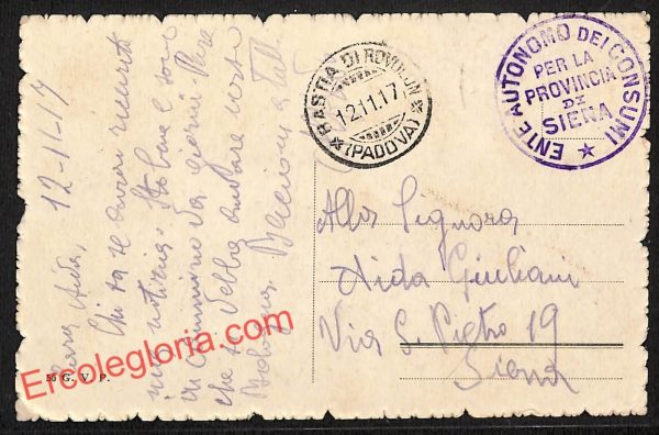 ah4101 - CARTOLINA D'EPOCA - Padova Città - immagine 2