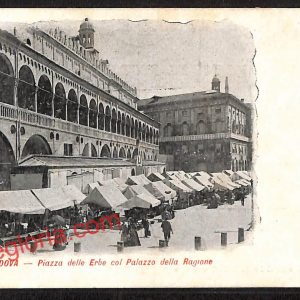 ah4104 - CARTOLINA D'EPOCA - Padova Città - Palazzo della Ragione