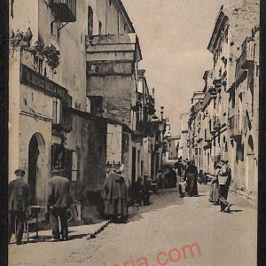 ae5415 - CARTOLINA D'EPOCA - Cosenza Città - Corso Garibaldi  1915