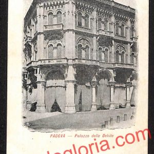 ah4106 - CARTOLINA D'EPOCA - Padova Città - Palazzo della Debite
