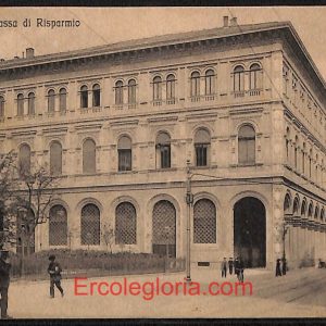 ae2048 - CARTOLINA  D'EPOCA - Bologna Città - Cassa di Risparmio  1918