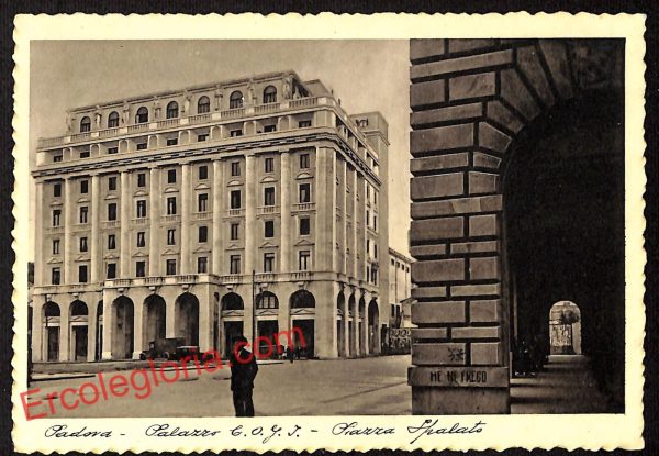 ah4109 - CARTOLINA D'EPOCA - Padova Città - Piazza Spalato