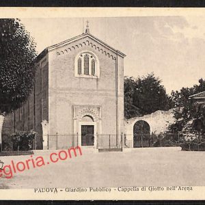 ah4110 - CARTOLINA D'EPOCA - Padova Città - Cappella di Giotto nell' Arena