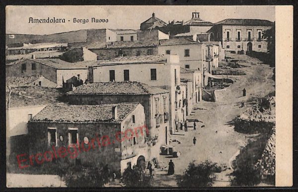 ae5419 - CARTOLINA D'EPOCA - Cosenza Provincia - Amendolara  1917