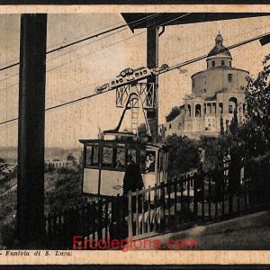 ae2052 - CARTOLINA  D'EPOCA - Bologna Città - Funivia di S. Luca