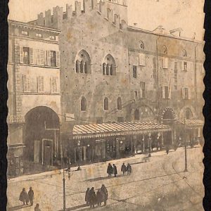 ae2054 - CARTOLINA  D'EPOCA - Bologna Città - Palazzo del Re Enzo