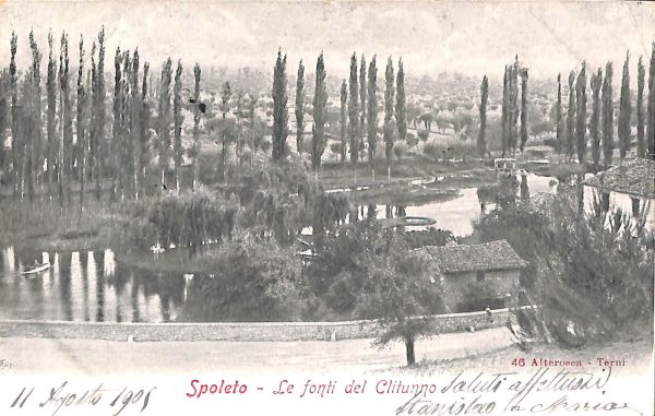 ac2931 - CARTOLINA  D'EPOCA - Perugia Provincia - SPOLETO