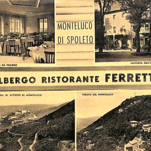 ac2932 - CARTOLINA  D'EPOCA - Perugia Provincia - SPOLETO   1952