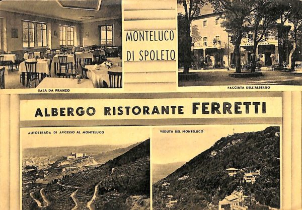 ac2932 - CARTOLINA  D'EPOCA - Perugia Provincia - SPOLETO   1952