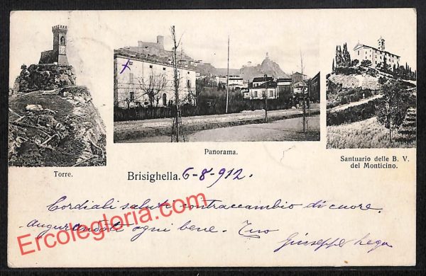 ah9242 - CARTOLINA D'EPOCA - Ravenna Provincia - Brisighella