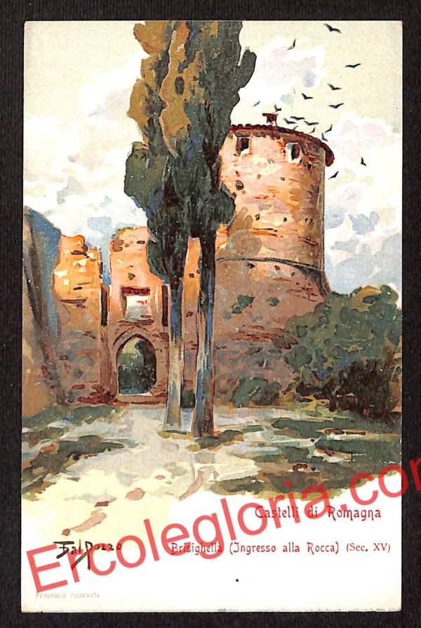 ah9244 - CARTOLINA D'EPOCA - Ravenna Provincia - Brisighella
