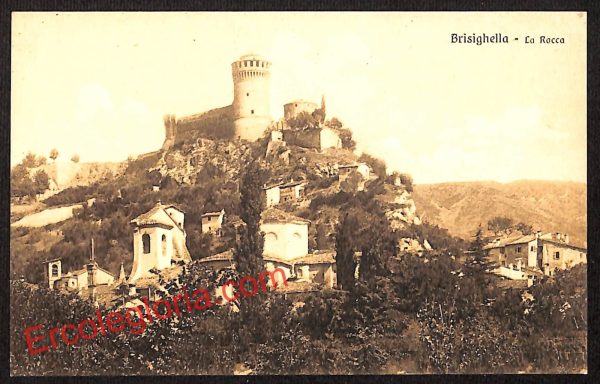 ah9252 - CARTOLINA D'EPOCA - Ravenna Provincia - Brisighella
