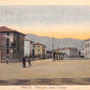 ab4102-  CARTOLINA  D'EPOCA - Vicenza  Provincia  -  Malo