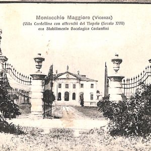 ab4103 -  CARTOLINA  D'EPOCA - Vicenza  Provincia  -  Montecchio Maggiore